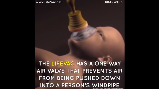LifeVac Canada – Choking First Aid Device