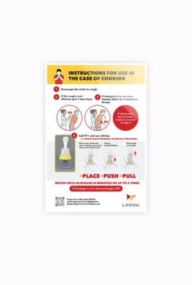 Poster: How To Use LifeVac